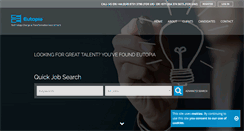 Desktop Screenshot of eutopiaonline.com